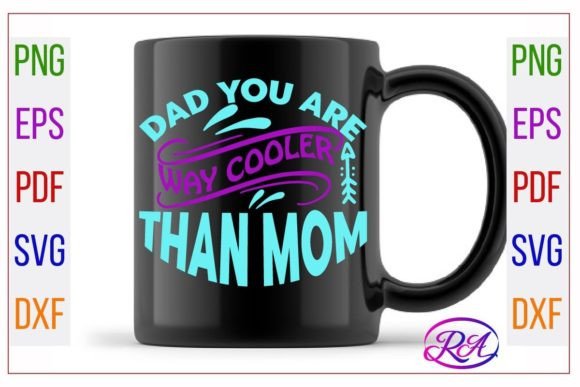 Dad You Are Way Cooler Than Mom Svg Desi Review