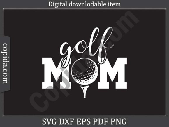 Golf Mom Svg Printable Cutting File Review