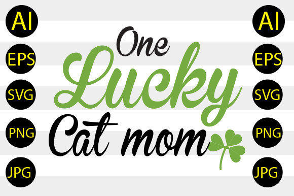 One Lucky Cat Mom SVG: A Designer's Review
