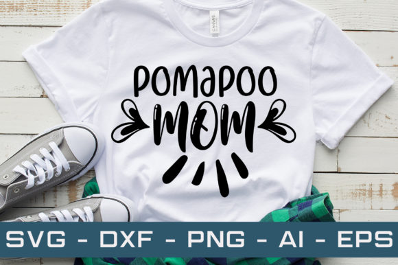 Pomapoo Mom Svg Cut File Review